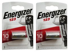 Батарейка CR123 2 шт ENERGIZER E300777602-2