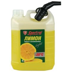 Жидкость для омывания стекол Лимон -20°C, 4л SPECTROL 9646
