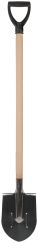 Лопата штыковая Профи с деревянным черенком и V-ручкой 200х355х1420мм FIT 77175