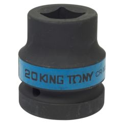 Головка ударная 4-гранная 1&quot; 20 мм футорочная KING TONY 851420M