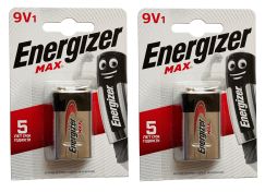 Батарейка крона 6LR61 ENERGIZER MAX 2 шт E301531801-2