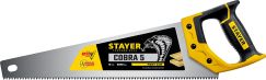 Ножовка по дереву Cobra 400 мм 5 TPI для крупных и средних заготовок STAYER 1506-40_z02