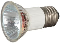 Лампа галогенная СВЕТОЗАР с защитным стеклом, цоколь E27, диаметр 51мм, 35Вт, 220В SV-44843