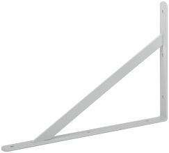 Уголок-кронштейн усиленный белый 400х280 мм FIT 66088