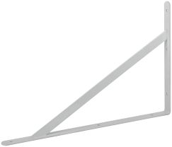 Уголок-кронштейн усиленный белый 500х330 мм FIT 66089