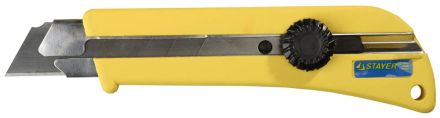 Нож STAYER PROFI с выдвижным сегментированным лезвием 25 мм 09173