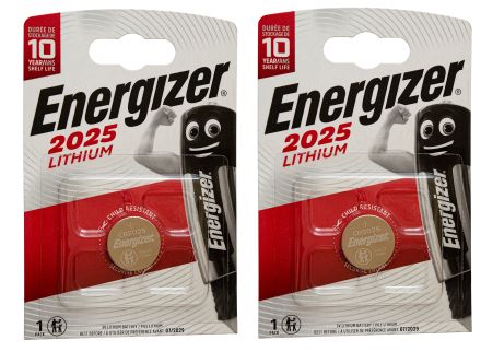 Батарейка CR2025 2 шт ENERGIZER E301021602-2
