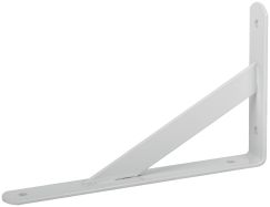 Уголок-кронштейн усиленный белый 250х150 мм FIT 66085