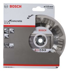 Алмазный диск Best for Concrete 115-22,23 мм BOSCH 2608602651