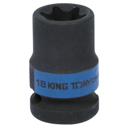 Головка ударная TORX Е-стандарт 1/2&quot; E18 38 мм KING TONY 457518M