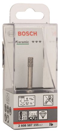Коронка алмазная Best for Ceramic Diamonddrilling 6x35 мм 15/64&quot; BOSCH 2608587155