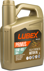 Моторное масло PRIMUS MV 5W-40 4 л LUBEX L034-1325-0404