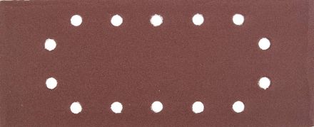Лист шлифовальный на зажимах STAYER MASTER 14 отверстий для ПШМ Р180, 115х280 мм 5 шт 35469-180