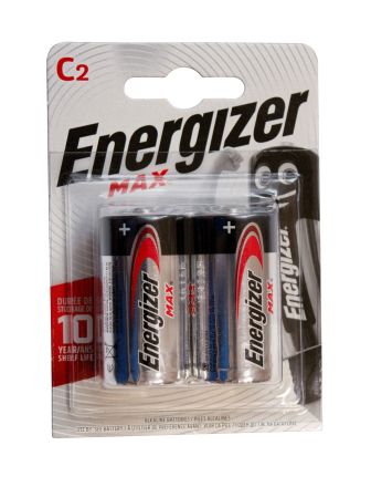 Батарейка C LR14 4 шт ENERGIZER MAX E301533200-2