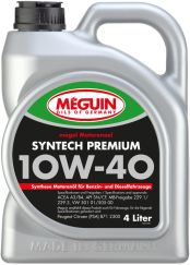 Масло моторное полусинтетическое Megol Motorenoel Syntech Premium 10W-40 4 л MEGUIN 6475