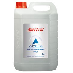 Вода дистиллированная AQUA 5л SPECTROL 9612