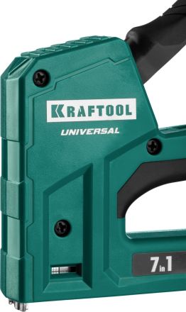 Степлер для скоб Universal 7-в-1 со скобами в комплекте KRAFTOOL 31524