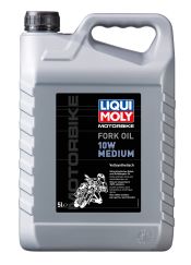 Масло синтетическое для вилок и амортизаторов 10W Motorbike Fork Oil Medium 5л LIQUI MOLY 1606