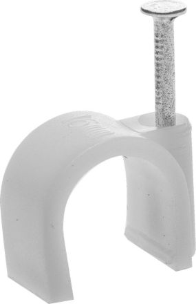 Скоба-держатель STAYER MASTER для круглого кабеля с гвоздем 16 мм 40 шт 4510-16