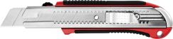 Нож с выдвижным сегментированным лезвием URAGAN 25 мм 09185