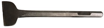 Зубило лопаточное для отбойных молотков и бетоноломов URAGAN HEX 28 мм 125/500 мм 905-3644-125-500