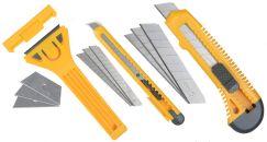 Набор ножей и скребков для ремонта STAYER STANDARD 6 предметов 0941