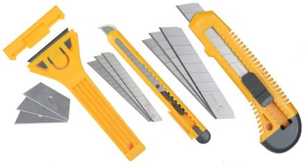 Набор ножей и скребков для ремонта STAYER STANDARD 6 предметов 0941