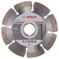 Алмазный диск Standard for Concrete 115-22,23 мм BOSCH 2608602196