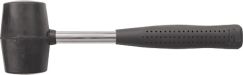 Киянка резиновая, металлическая ручка 80 мм КУРС 45325