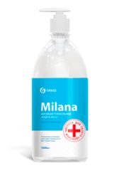 Жидкое мыло &quot;Milana антибактериальное&quot; с дозатором (флакон 1000 мл) GRASS 125435
