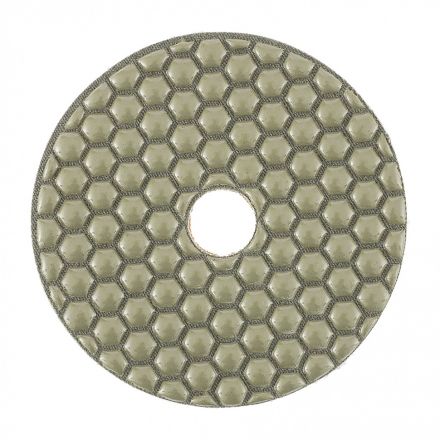 Алмазный гибкий шлифовальный круг 100 мм P200 сухое шлифование 5 ш MATRIX 73502