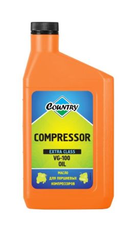 Масло для поршневых компрессоров COUNTRY Compressor Oil VG-100 1л 3TON 40221
