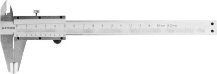 Штангенциркуль метрический с глубиномером STAYER PROFI 150 мм 3442_z01