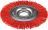 Щетка дисковая для УШМ нейлоновая проволока с абразивным покрытием 125х22 мм ЗУБР ПРОФЕССИОНАЛ 35160-125_z01