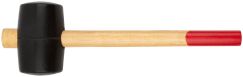 Киянка резиновая, деревянная ручка 70 мм КУРС 45375