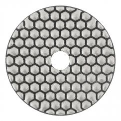 Алмазный гибкий шлифовальный круг 100 мм P1500 сухое шлифование 5 шт MATRIX 73505