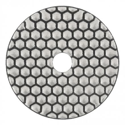 Алмазный гибкий шлифовальный круг 100 мм P1500 сухое шлифование 5 шт MATRIX 73505