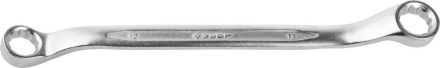 Ключ ЗУБР ПРОФИ гаечный накидной изогнутый 12х13 мм 27132-12-13