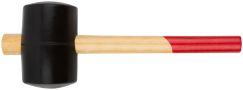 Киянка резиновая, деревянная ручка 90 мм КУРС 45390