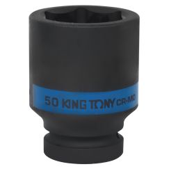 Головка ударная 1&quot; высокая 50 мм KING TONY 843550M