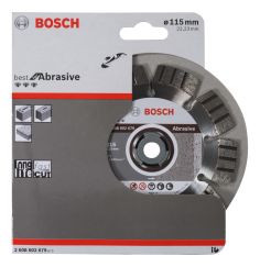 Алмазный диск Best for Abrasive 115-22,23 мм BOSCH 2608602679
