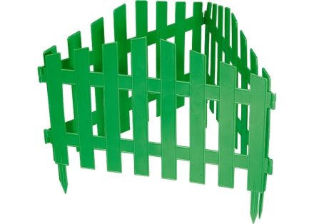 Забор декоративный Барокко 28x300 см зеленый 65030