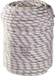 Фал плетёный полипропиленовый СИБИН 24-прядный с полипропиленовым сердечником 12 мм x 100 м 1000 кгс 50215-12
