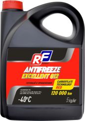 Антифриз красный ANTIFREEZE EXCELLENT G12 40 5 кг RUSEFF 17359N