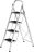 Лестница-стремянка СИБИН стальная c широкими ступенями 4 ступени 38807-04