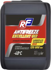 Антифриз красный ANTIFREEZE EXCELLENT G12 40 10 кг RUSEFF 17358N