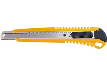 Нож 9 мм выдвижное лезвие SPARTA 78971