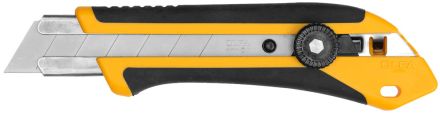 Нож с выдвижным лезвием OLFA трещоточный фиксатор 25 мм OL-XH-1