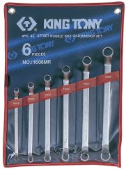 Набор накидных ключей 10-26 мм 6 предметов KING TONY 1606MR