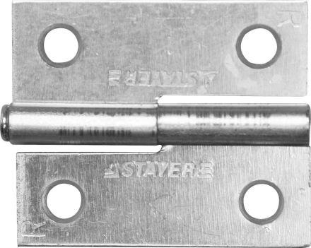 Петля дверная разъемная STAYER MASTER белая цинк правая 50 мм 37613-50-1R